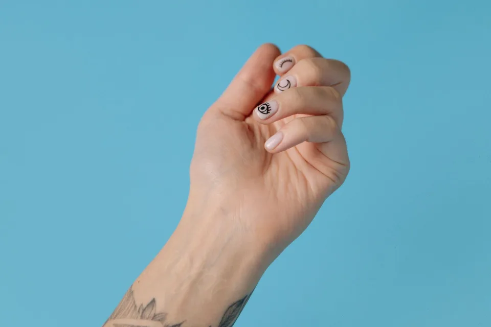 Mẫu nail sơn gel một màu